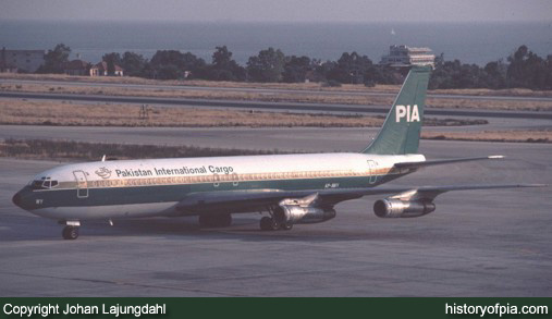 PIA Cargo Boeing 707-340C