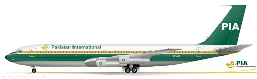 PIA Boeing 707-340C