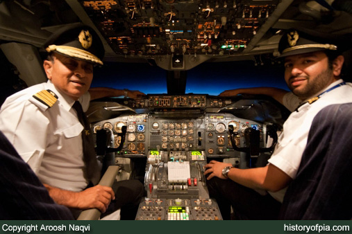 First Officer Aroosh Naqvi