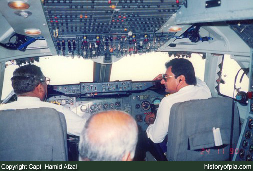 Co-Pilot Hamid Afzal