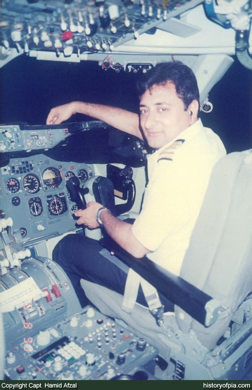 Co-Pilot Hamid Afzal