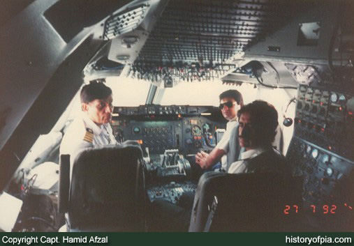 Co-Pilot Hamid Afzal