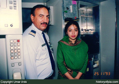 PIA Airbus A300B4-203 Cabin Crew