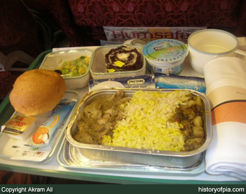 Economy+Plus Class meal