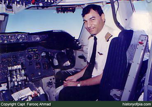 Co-Pilot Farooq Ahmad