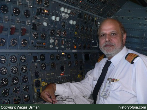 PIA Boeing 747 Flight Engineer