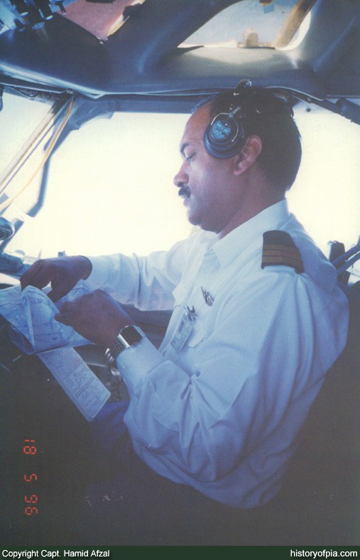 First Officer Abid Chaudhry