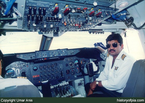 Co-Pilot Ahmer Malik