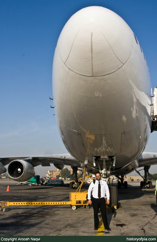 First Officer Aroosh Naqvi