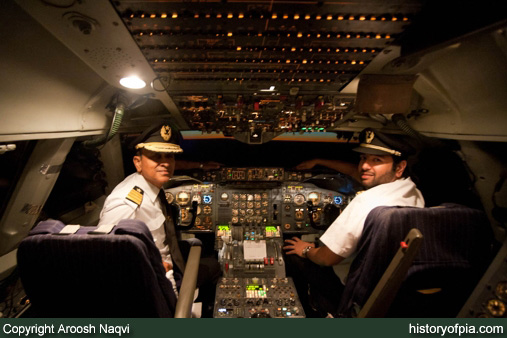 First Officer Aroosh Naqvi