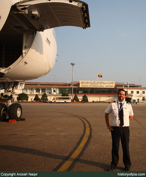 First Officer Aroosh Naqvi