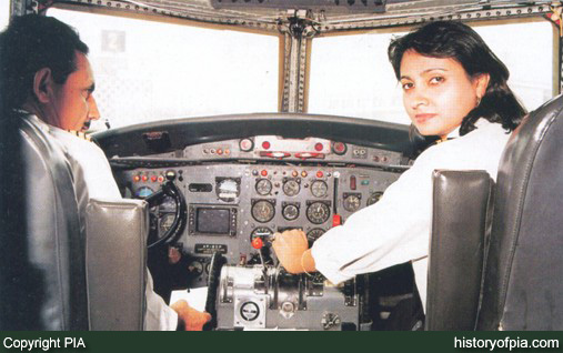 First Officer Ayesha Rabia