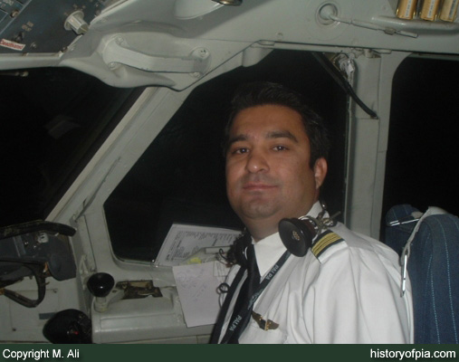 First Officer Chakar Ali Shah