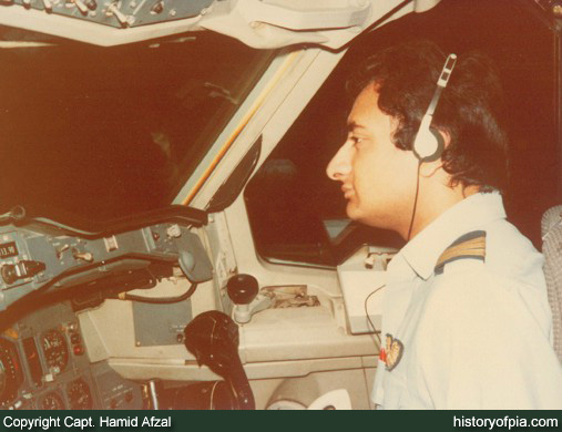 First Officer Hamid Afzal