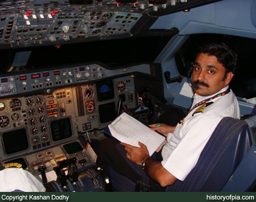 First Officer Kashan Dodhy