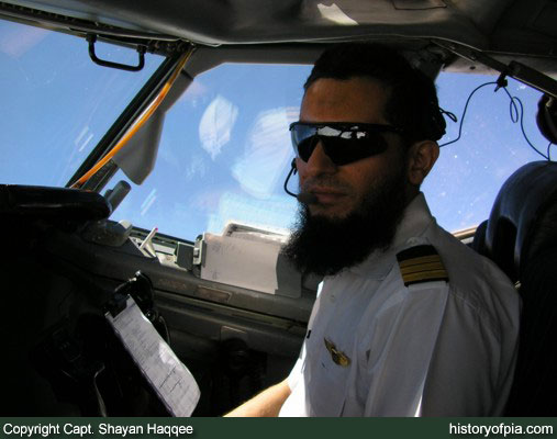 First Officer Khawaja Haroon