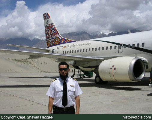 First Officer Khawaja Haroon