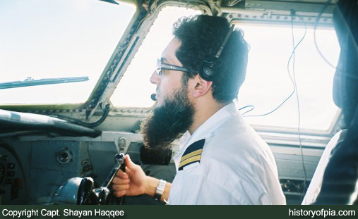 First Officer Khawaja Haroon