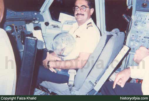 First Officer Muzzaffar Talpur