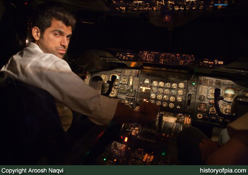 First Officer Nabeel Jawed