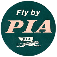 PIA Baggage Label