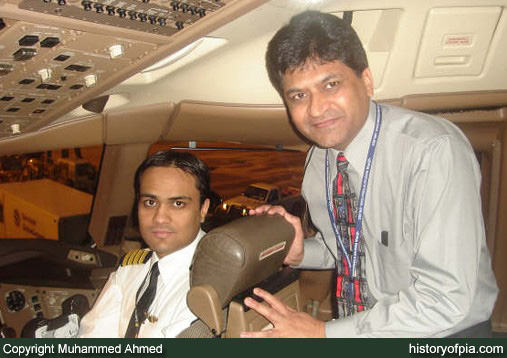 PIA First Officer Naveed Akhtar