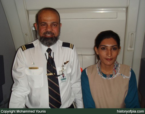 Flight Purser Mansoor Ahmed