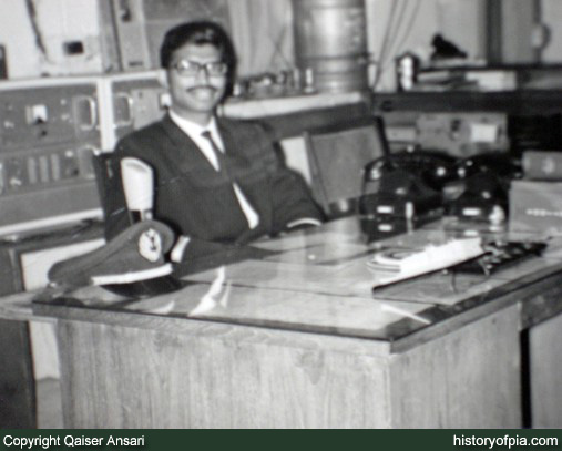 Operations Manager Qaiser Ansari