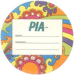 PIA Baggage Label