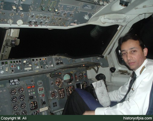 First Officer Tariq Alam