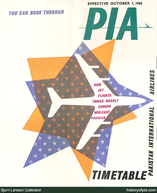 PIA Timetable