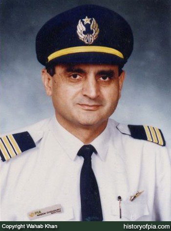 PIA Senior Purser Naeem Chaudhry